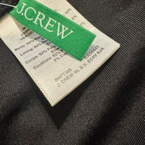 NWT J. Crew '90s High-Leg Bikini Bottom in Black Size XXL - Picture 7 of 10